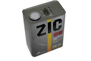 Масло моторное  ZIC  X7 FE  0W-30  (канистра  4л)