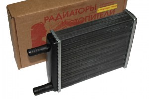Радиатор отопителя  ГАЗ-3302 н/о  d = 20мм алюминиевый с турбулизатором  (пр-во АВТОРАД)