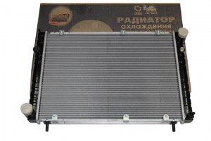 Радиатор охлаждения  ГАЗ-3110  2-х рядный алюмин.  NOCOLOK  (пр-во ШААЗ)