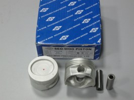Поршень цилиндра  Chevrolet Aveo  77,0  (V1.5, под кольца Lanos) с пальцами  (пр-во SWP, Корея)