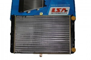 Радиатор охлаждения  ВАЗ-2108  карбюратор алюминиевый  (пр-во LSA)