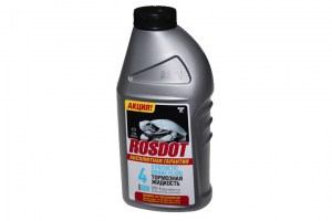 Жидкость тормозная  DOT-4  0,5л  (455г)  (пр-во ROSDOT)