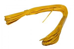 Провод автомобильный  (сечение 0,75мм)  желтый  10м  (пр-во Украина)