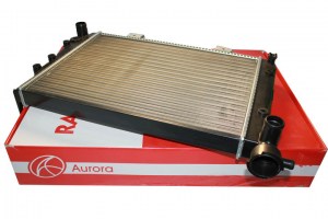 Радиатор охлаждения  ВАЗ-2107  карбюратор алюминиевый  (пр-во AURORA)