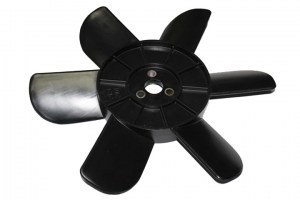 Крыльчатка вентилятора  ВАЗ-2101 (6 лопастей) черная  (пр-во Украина)