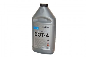 Жидкость тормозная  DOT-4  1л  (760г)  (пр-во Кама)