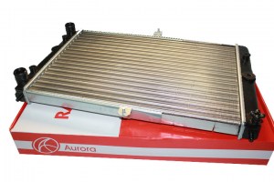 Радиатор охлаждения  ВАЗ-2108  карбюратор алюминиевый  (пр-во AURORA)