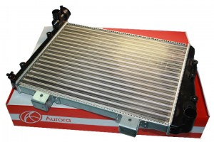 Радиатор охлаждения  ВАЗ-2106  алюминиевый  (пр-во AURORA)
