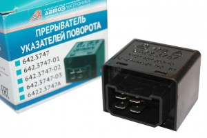 Реле поворотов  ГАЗ-3302,31029,3110  (пр-во Автоэлектроника, г.Калуга)