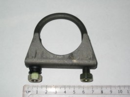 Хомут трубы глушителя  D = 46 мм  (резонатора)  (пр-во ГАЗ)