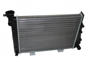 Радиатор охлаждения  ВАЗ-2107  карбюратор алюминиевый  (пр-во LSA)