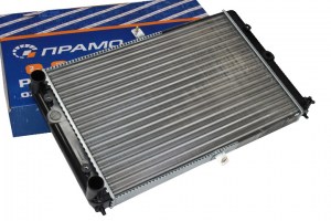 Радиатор охлаждения  ВАЗ-2108  карбюратор алюминиевый  (пр-во ПРАМО)