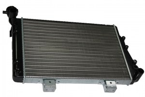 Радиатор охлаждения  ВАЗ-2107  карбюратор алюминиевый  (пр-во EuroEx)
