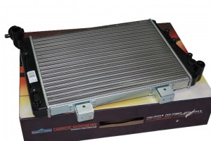 Радиатор охлаждения  ВАЗ-2107  карбюратор алюминиевый  (пр-во ШААЗ)