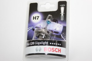 Лампа галогенная  Н7  12V 55W  120%  GigaLight  (пр-во BOSCH)