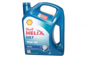Масло моторное  Shell Helix HX7  Diesel  10W-40  (канистра  4л)