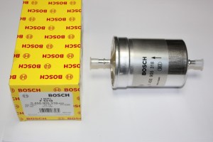 Фильтр топливный  ГАЗ-3302,31105  (ЗМЗ-40522, Chrysler, под защелку)  (пр-во BOSCH)