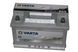 Аккумулятор  74 Ah-12v  VARTA SILVER dynamic  (278x175x175;   справа, Т1), EN750