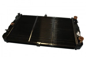 Радиатор охлаждения  ВАЗ-2108  карбюратор медный 1-рядный  (пр-во г.Оренбург)