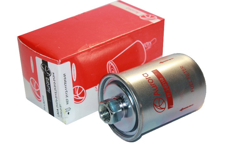 Фильтр топливный  ВАЗ  (инжектор, под штуцер)  (пр-во AURORA)