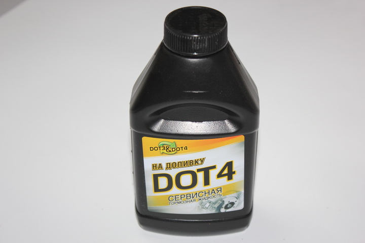 Жидкость тормозная  DOT-4  0,25л  (250г)  (пр-во ТС, 