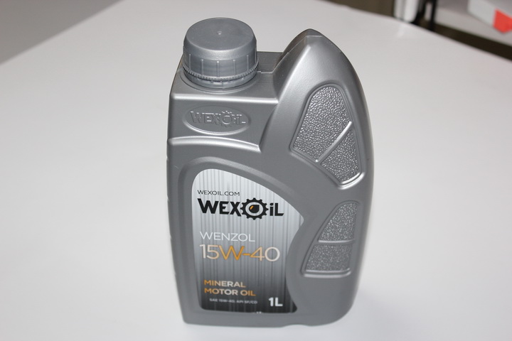 Масло моторное  Wexoil Wenzol  15W-40  (канистра 1л)