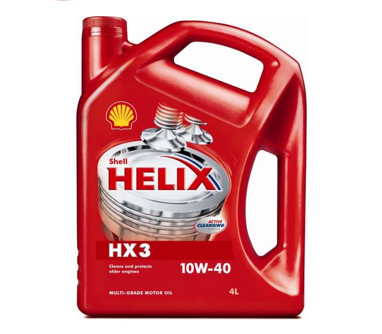 Масло моторное  Shell Helix HX3  15/40  (канистра  4л)