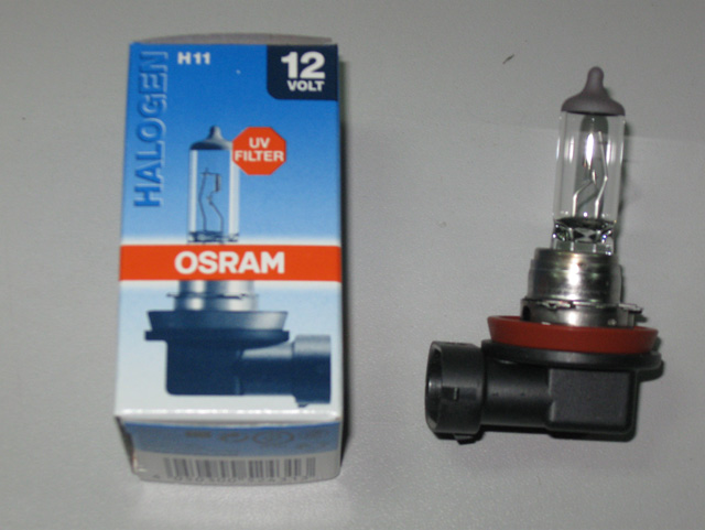 Лампа галогенная  Н11  55W  противотуманки  (пр-во OSRAM)