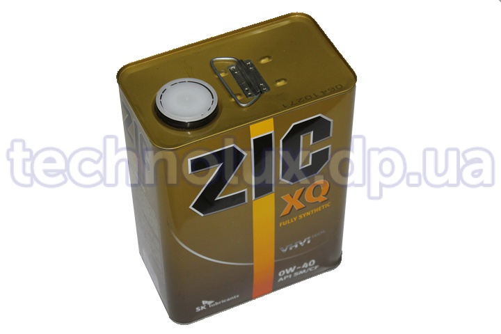 Масло моторное  ZIC  XQ  0W-40  (канистра  4л)
