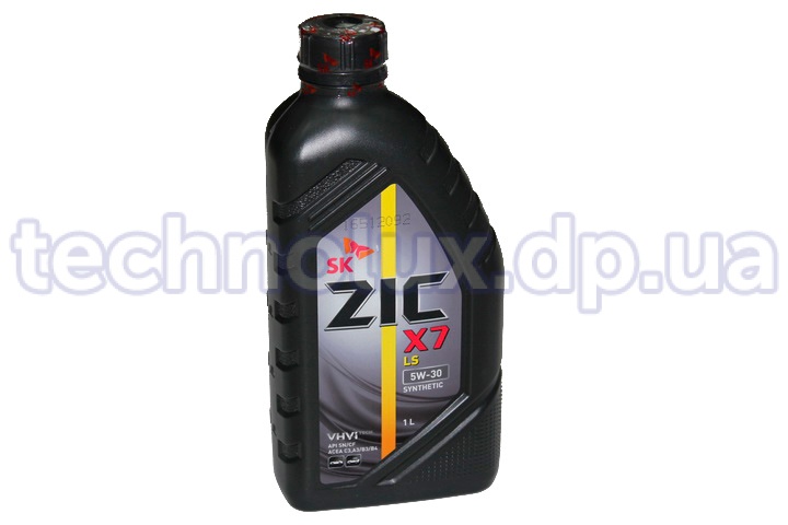 Масло моторное  ZIC  X7 LS  5W-30  (канистра  1л)