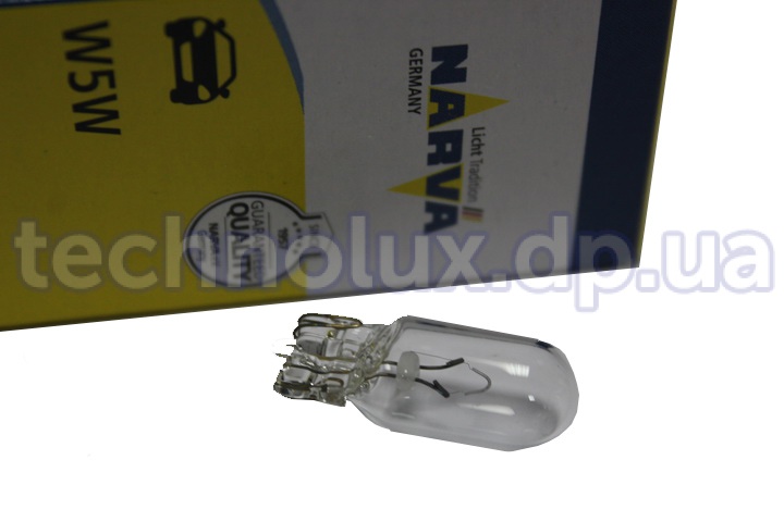 Лампа безцокольная  12V малая  5W  (пр-во NARVA)