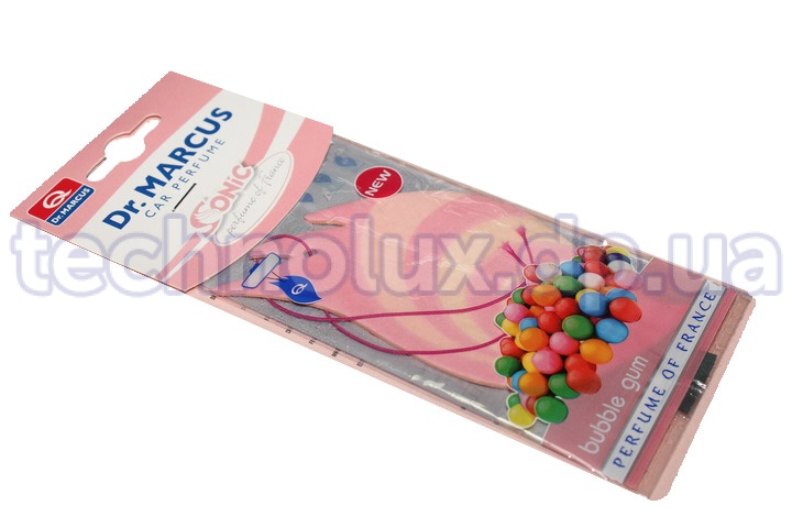 Ароматизатор воздуха (подвеска, картон)  Bubble Gum (жевательная резинка)  (пр-во Dr.Marcus)