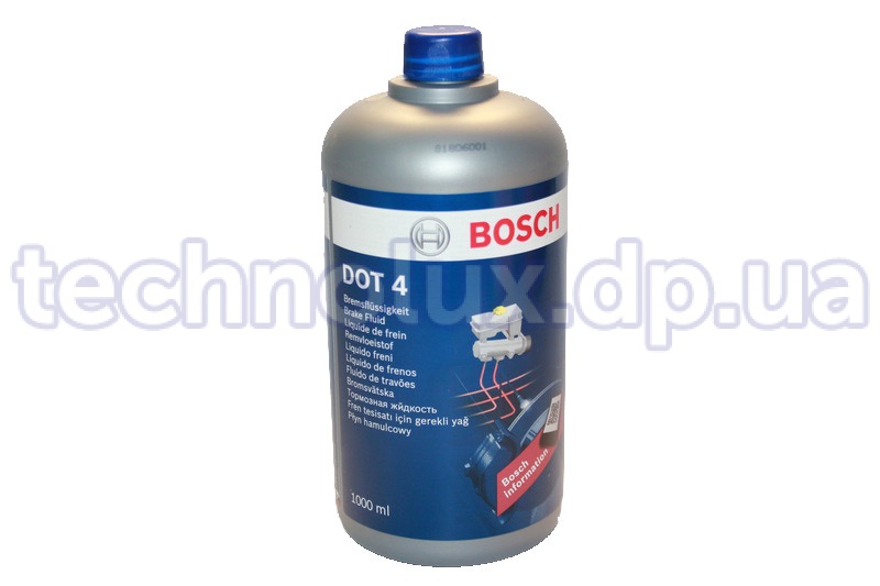 Жидкость тормозная  DOT-4  1л  (пр-во BOSCH)