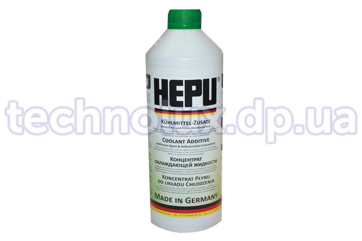 Антифриз зеленый  -80  1,5л  G11  (концентрат)  (пр-во HEPU)