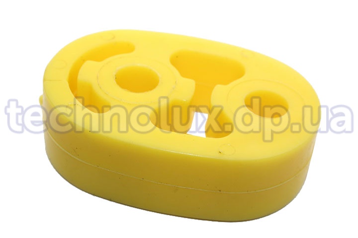 Подушка подвески глушителя  ГАЗ-3302,31105  полиуретан желтый  (пр-во Эласт, г.Липецк)