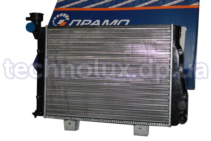 Радиатор охлаждения  ВАЗ-2107  карбюратор алюминиевый  (пр-во ПРАМО)