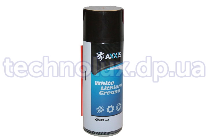 Смазка-спрей белая литиевая  450ml  (пр-во AXXIS)