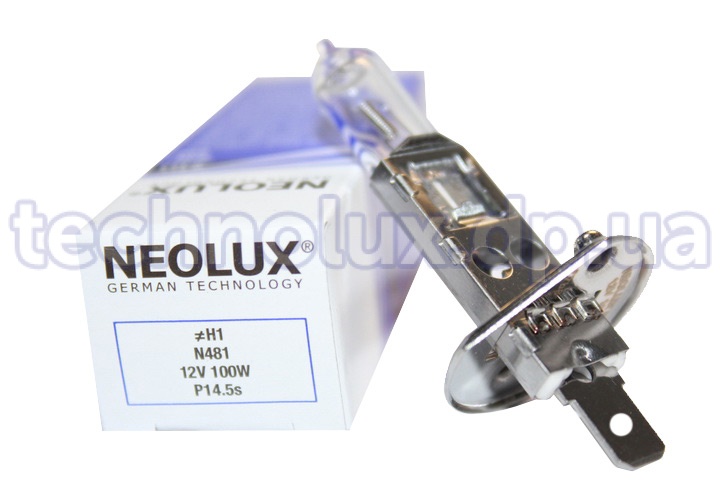 Лампа галогенная  Н1  12V, 100W  (пр-во Neolux)
