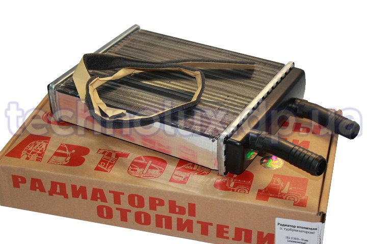 Радиатор отопителя  ГАЗ-3110 алюминиевый  (пр-во АВТОРАД)