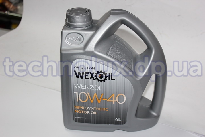 Масло моторное  Wexoil Wenzol  10W-40  (канистра 4л)