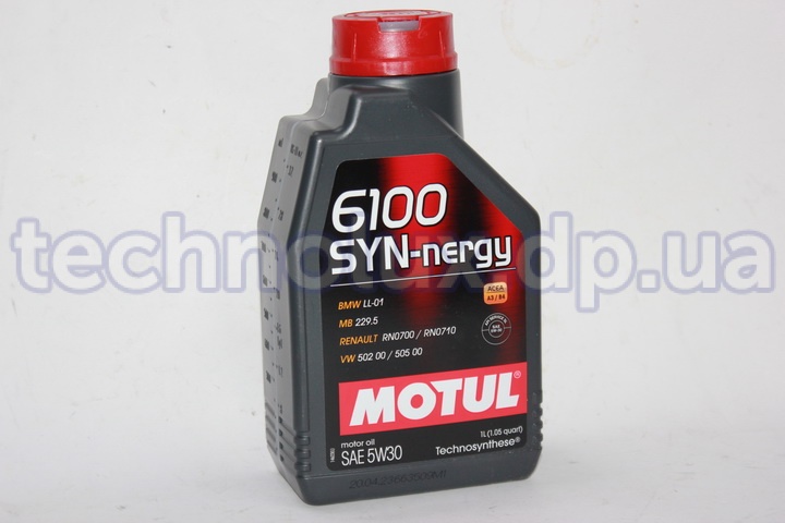 Масло моторное  MOTUL 6100 SYN-NERGY  5/30 1л