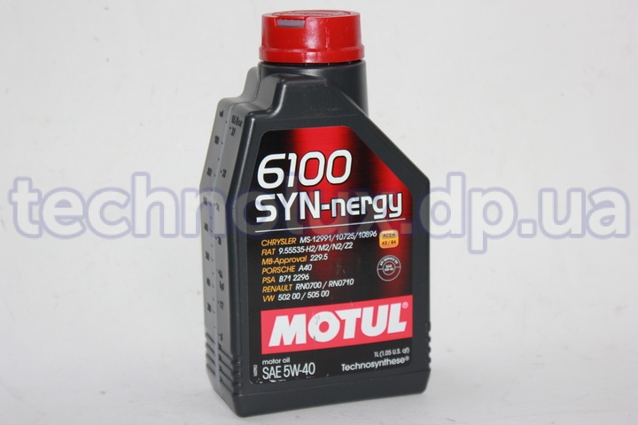 Масло моторное  MOTUL 6100 SYN-NERGY  5/40 1л