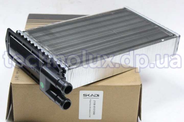 Радиатор отопителя  2108,1102  алюминиевый  (пр-во SKADI)