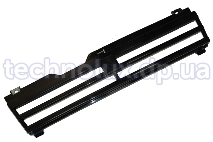 Решетка облицовки радиатора  ВАЗ-21083  (черная, пластик)  (пр-во Пластик, Сызрань)
