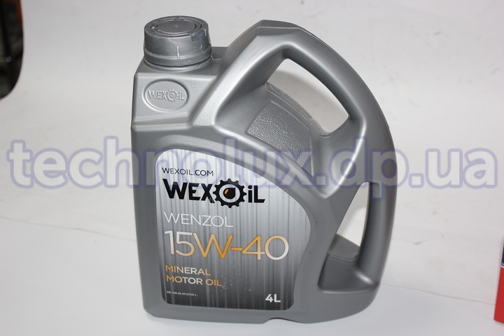 Масло моторное  Wexoil Wenzol  15W-40  (канистра 4л)