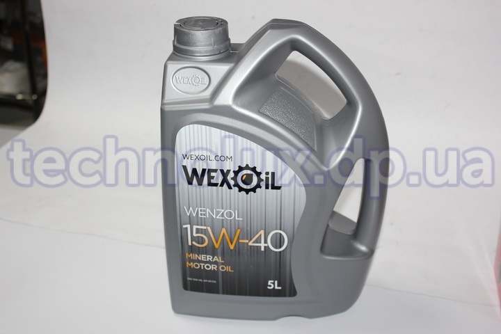 Масло моторное  Wexoil Wenzol  15W-40  (канистра 5л)