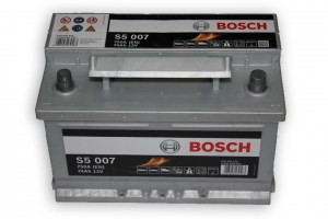 Аккумулятор  74 Ah-12v  BOSCH S5 Silver Plus  (278x175x175;   справа, Т1), EN750
