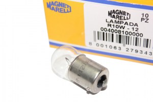 Лампа 1-контактная  12V малая  10W  (пр-во Magneti Marelli)