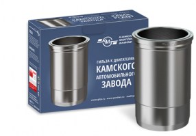Гильза блока цилиндров  КАМАЗ  (двс 740-740.31)  Евро-2  (пр-во КМЗ)