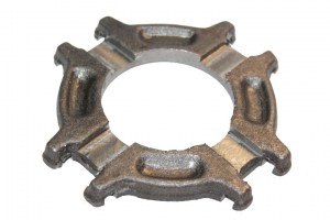 Кольцо упорное оттяжного рычага  ЯМЗ  (пятак корзины)  кованое  (пр-во Украина)
